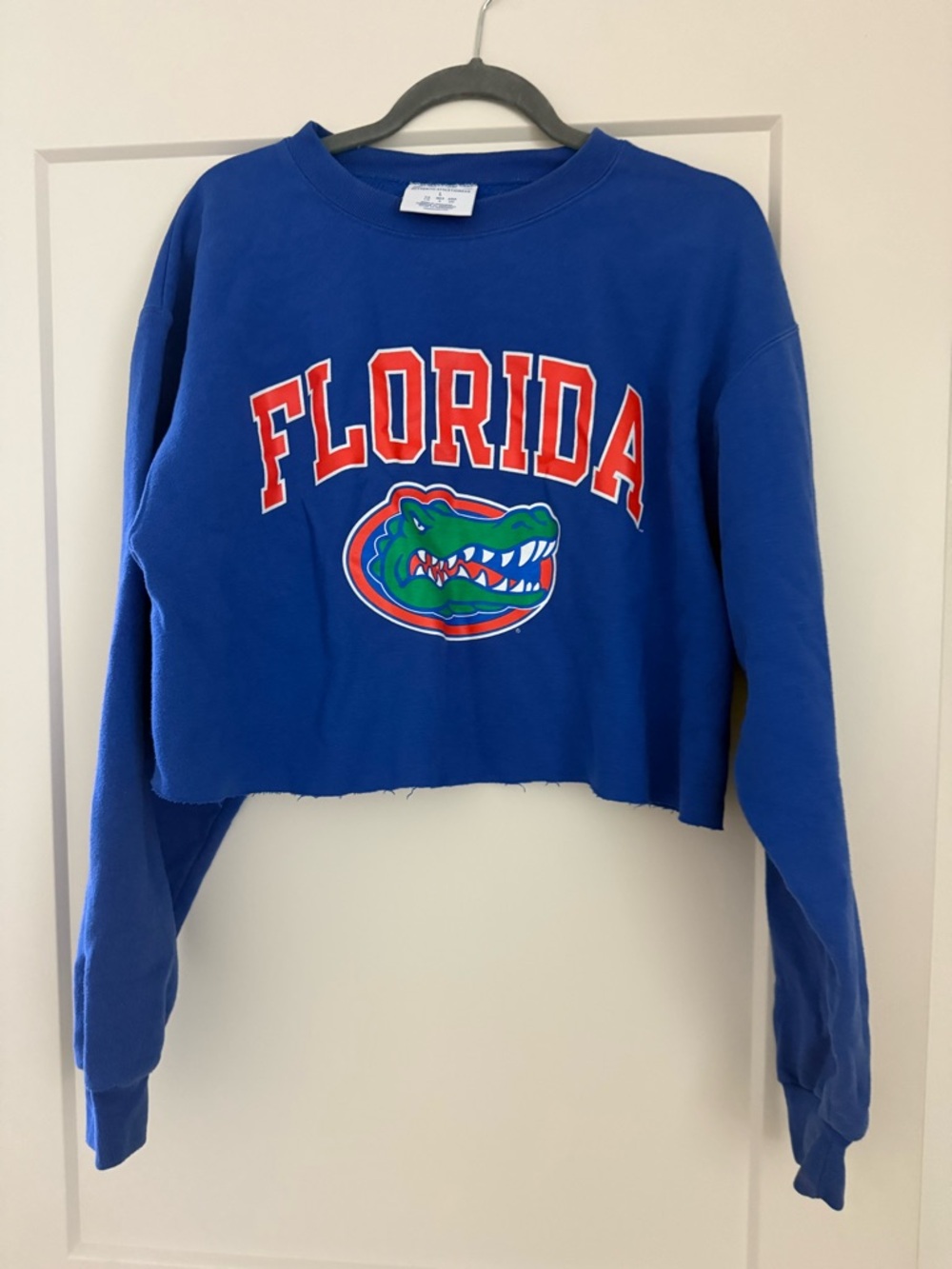 GatoChampion Royal Blue Graphic Crewneck Sweatshirt